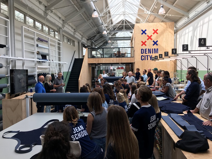 House of Denim is a non-profit organisation that initiates projects to make this denim industry cleaner, dryer and smarter, through education. © House of Denim
