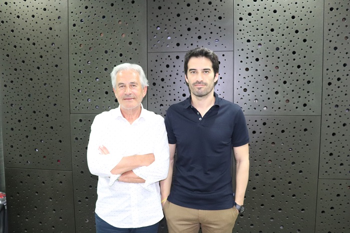 MÃ¡rio and Ricardo Mano. © A. Monforts Textilmaschinen GmbH & Co. KG