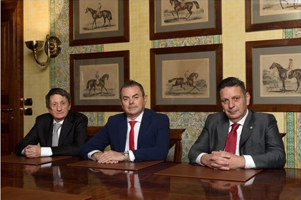 From left: Paolo, Angelo and Maurizio Radici, shareholders of RadiciGroup. © RadiciGroup