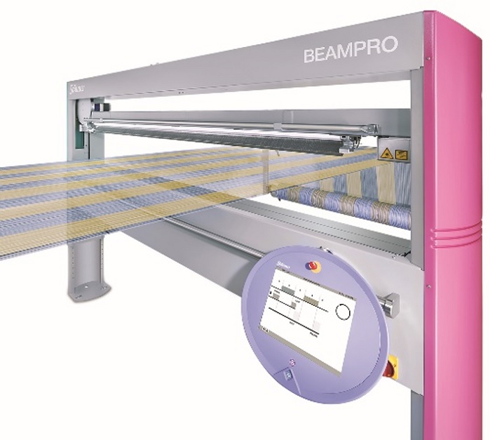 Beampro yarn repeat reading-in machine. © StÃ¤ubli