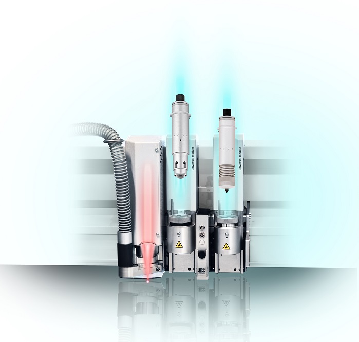 Parallel extension of the CO2 laser systems with additional tool options. © eurolaser