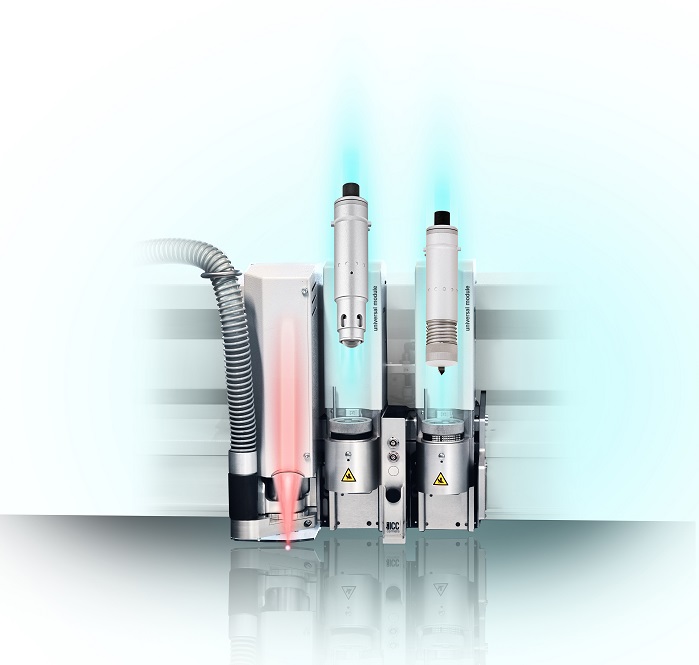 Parallel extension of the CO2 laser systems with additional tool options. © eurolaser