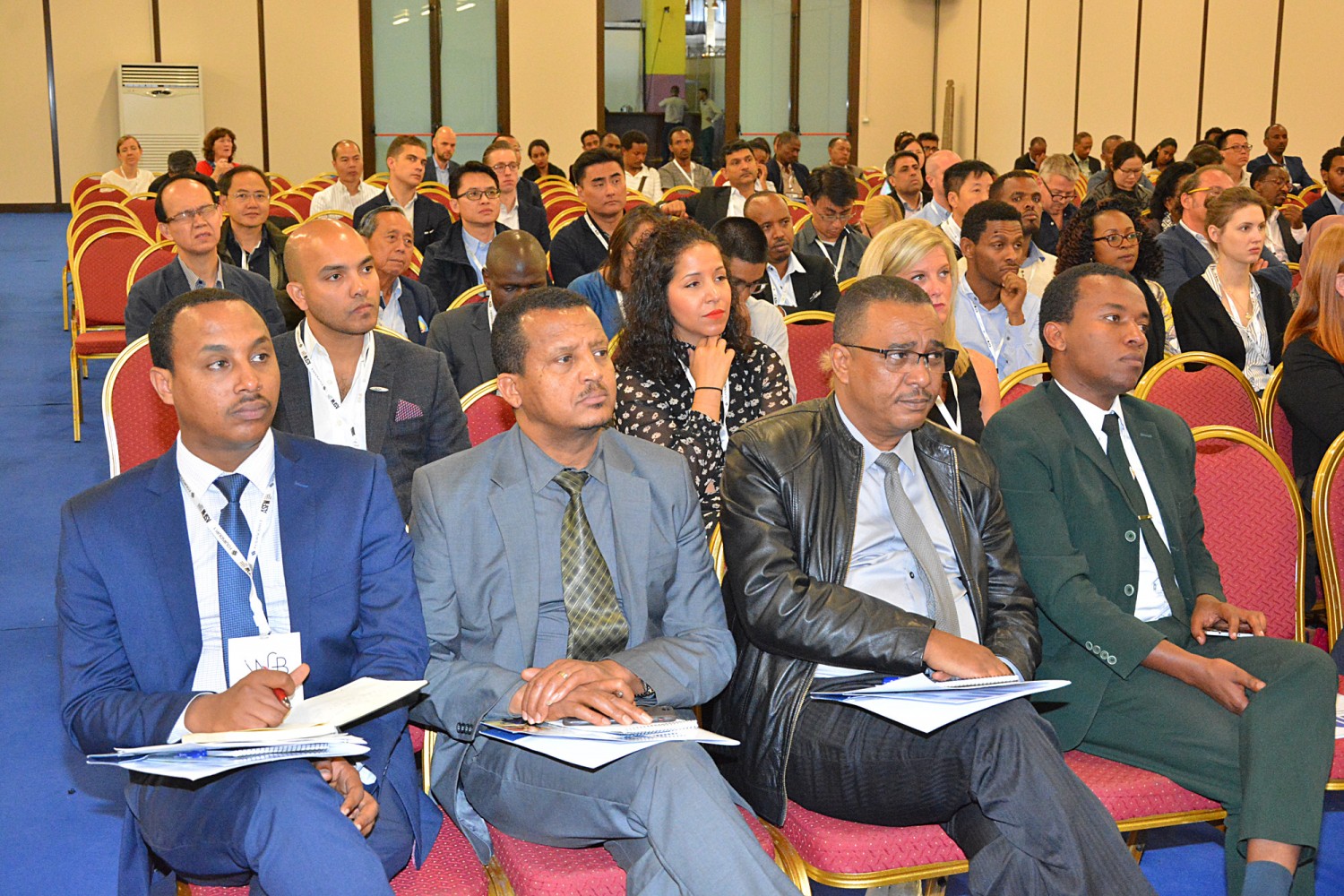 ASFW’s conference takes up the topic of investment by a panel presented by the government of Ethiopia. © ASFW