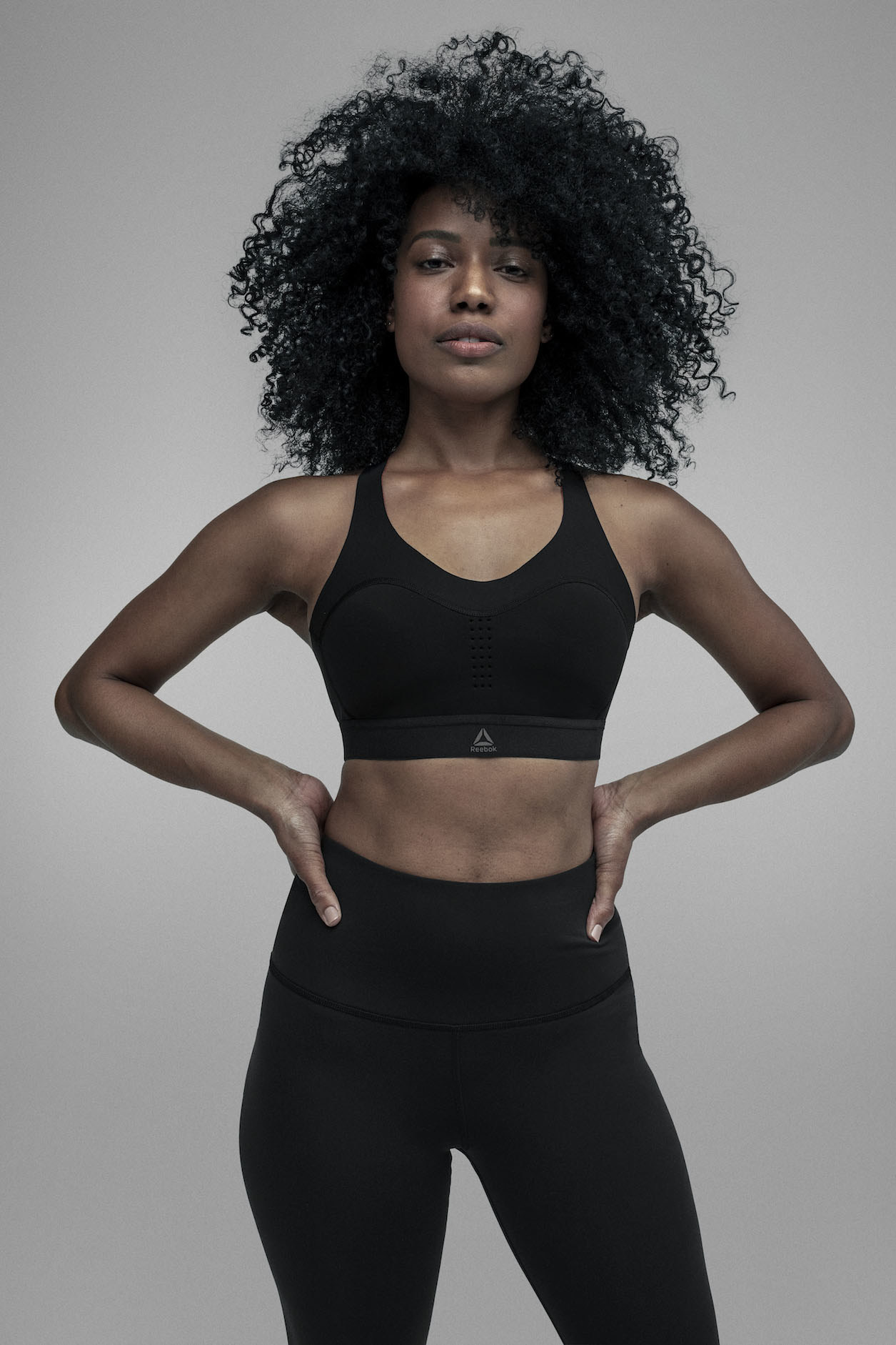 At launch, the PureMove Bra will be available in an extended range of 10 unique sizes. © Reebok