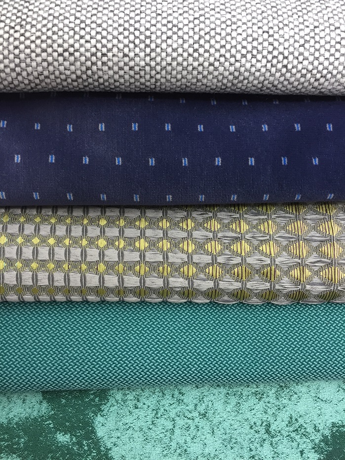 Fabrics by Rubelli, Fidivi Tessitura Vergnano, Gebrüder Munzert, Mattes & Ammann and Pugi. © Trevira
