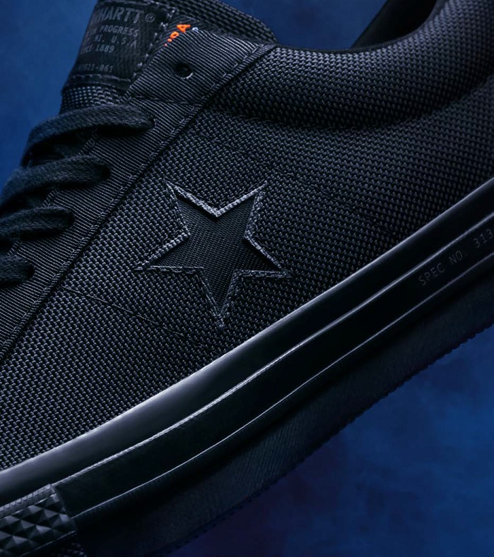 Converse x Carhartt WIP in classic black. © Carhartt WIP