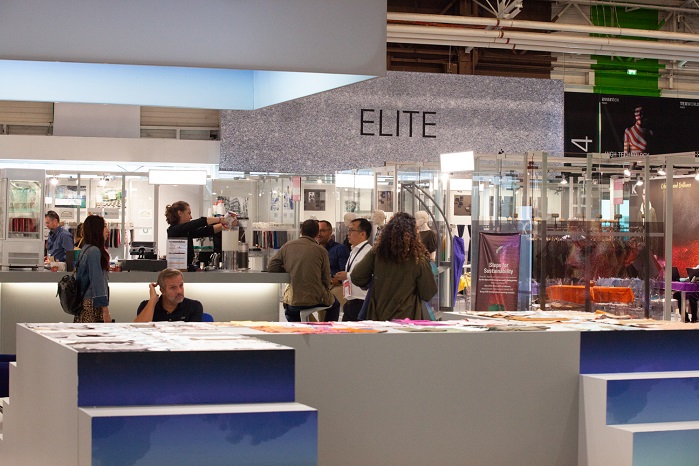 Elite at Texworld Paris. Â© Messe Frankfurt France 