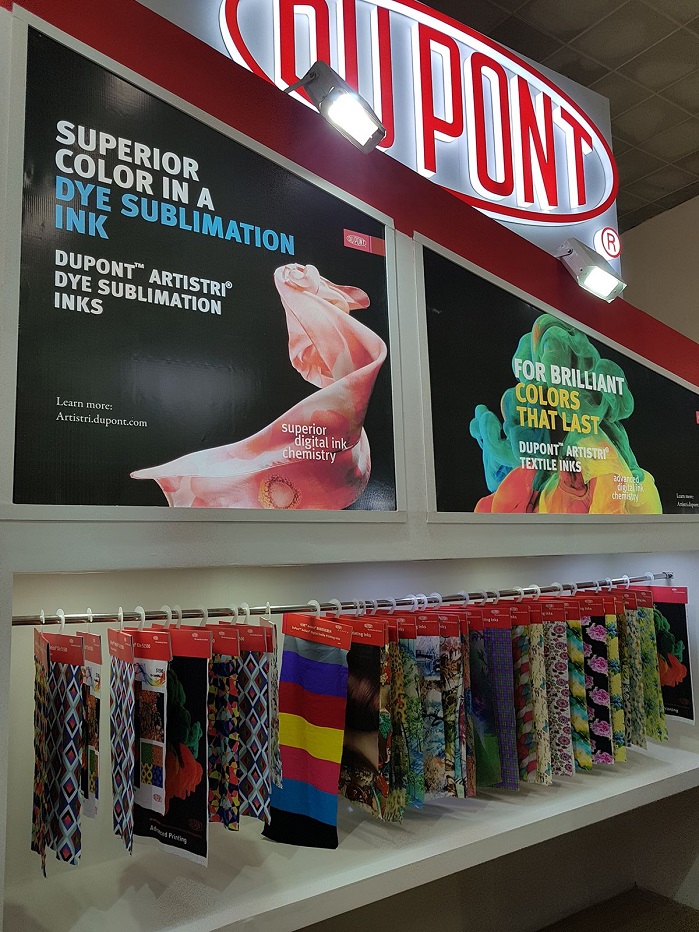 DuPont Artistri sublimation inks. © DuPont