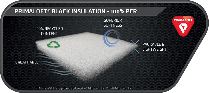 PrimaLoft’s new 100% PCR recycled insulation. © PrimaLoft