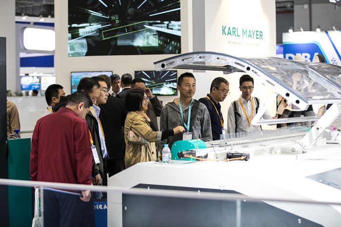 Karl Mayer welcomed 760 visitors at last month’s ITMA Asia + CITME. © Karl Mayer
