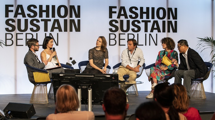 The list of speakers next year includes Micke Magnusson, CEO of sustainable Swedish textile dye company Spindye, and Amira Jehia, co-founder of fair sweater label Blue Ben. © Messe Frankfurt Exhibition GmbH / Daniel Gebhardt Photography